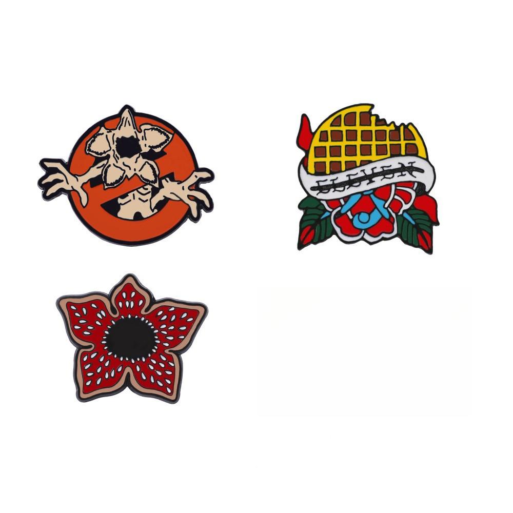 

Non-Toxic Sci-Fi Horror American Tv Series Enamel Pin Red Cannibal Flowers Christmas Lights Mug Brooches Lapel Badge Jewelry Gifts