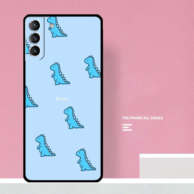 Cute Dino Aesthetic Dinosaur Phone Case For Samsung Galaxy S24 Ultra S20 S21 S22 S23 S25 Plus S9 S10 S24 FE Cover Coque