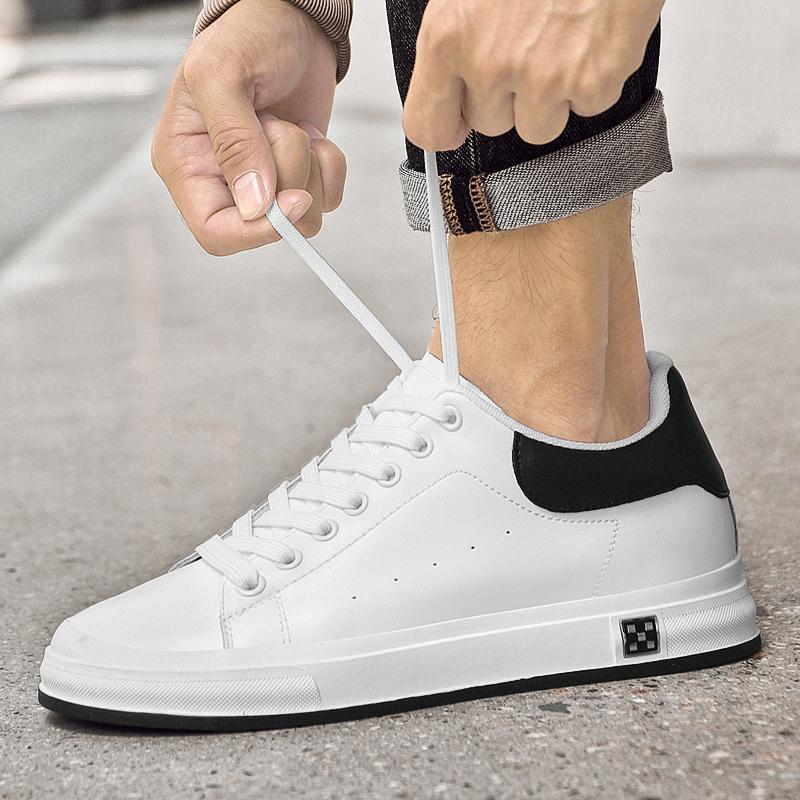 Elevator Shoes Men 6cm 8cm 10cm Lifting Board Shoes White Platform Male Sneakers Hidden Height Increase Sports Casual Shoes 2026