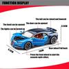 1:32 Scale Tourbillon Chiron Toy Sports Car Model Diecast Metal Sound Light Pull Back Simulation Vehicle Models Ornaments Gift