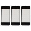 3PCS Top Screen Lens for New 2DS XL Resin Game Console Upper Top Screen Lens Replacement Cover with Adhesive Black
