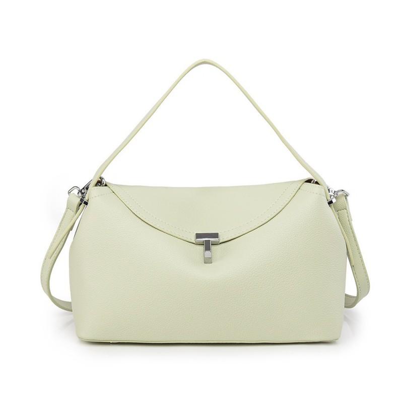 Stylish Vintage-Inspired PU Tote Bag Women Large Capacity Minimalist Commuter Shoulder In Neutral Bold Colors