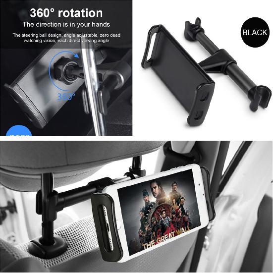 Universal Car Back Seat Headrest Phone Tablet Mounting Holder 4-11  For iPhone