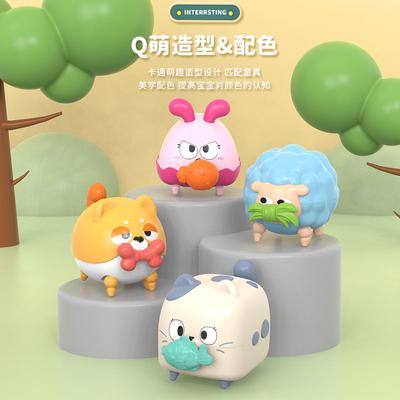 Cute Pet Internet Celebrity Lamb Butter Cat Sheep Pet Pull Line Figure Children'S Toy Self-Propelled Ornament Gift