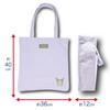 Hatayama Shoji Sanrio Color Canvas Series Tote Bag, Cinnamoroll, Approx. H40 x W36 x D12cm, 64202974