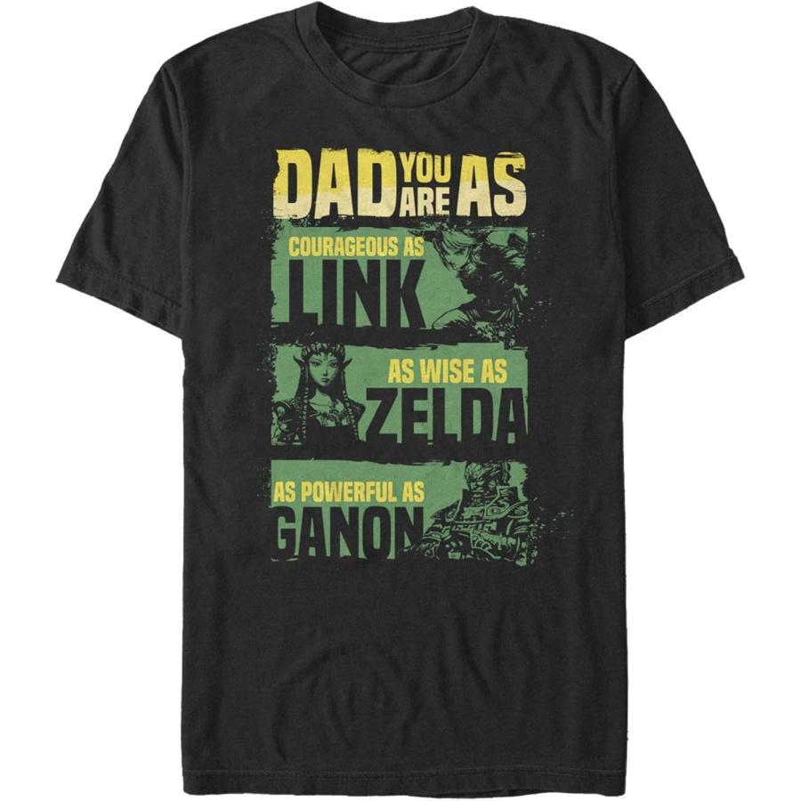 Men s Nintendo Father s Day Legend of Zelda Qualities T-Shirt S