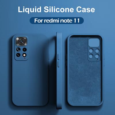 כיסוי לטלפון Redmi Note 11 Note11 11s Pro Plus 5g 5g סיליקון נוזלי עבור Xiaomi Redmi Note 11 Note11 11s Pro Plus כיסוי רך 5g