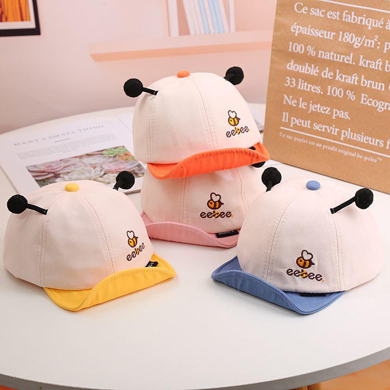 Unisex Baby-Entenschnabel-Cord-Baseballkappe - Süßer Sonnenhut für Frühling & Herbst
