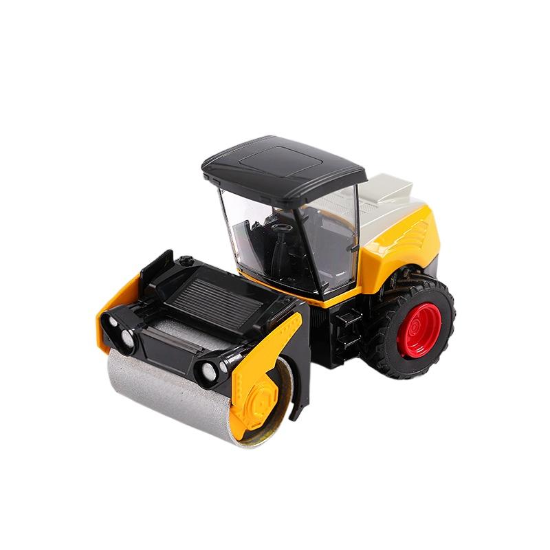 

Игрушечная инженерная машина, модель грузовика, масштаб 1/36, фронтальный погрузчик, бульдозер, дорожный каток, литой металл, коллекция, подарок для детей, мальчиков, ребенка