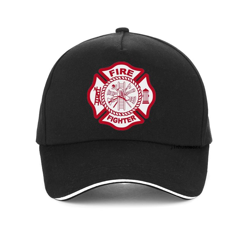 Fire Fighter RESCUE Baseball Cap Hats Fire Fighter Police Rescue Hat Deluxe 3D Printing Snapback Law EnforceUnisext Cap
