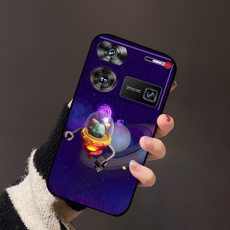 For nubia Z60 Ultra Cover Flower TPU Silicon Back Soft Case Funda For ZTE nubia Z60 Ultra Bumper Coque Z60Ultra Z 60 Ultra