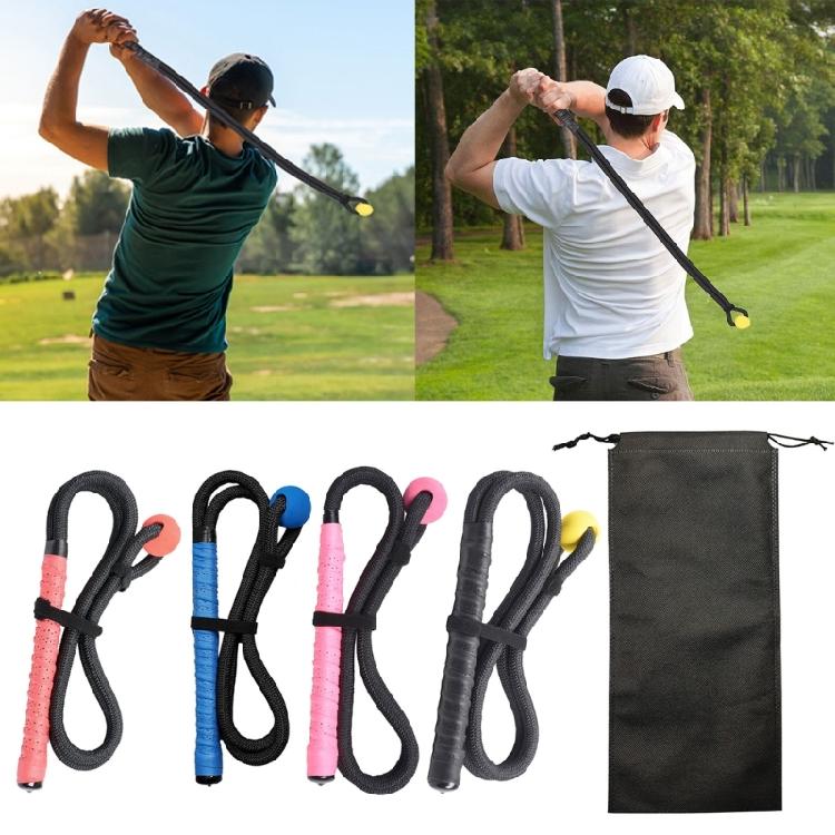Adjustable Golf Assistance Exercises Rope Portable Golf Swing Training Rope