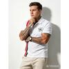 Men Short Sleeve Polo Shirt Summer Cotton Business Casual Brand Embroidery POLO Top Plus Size