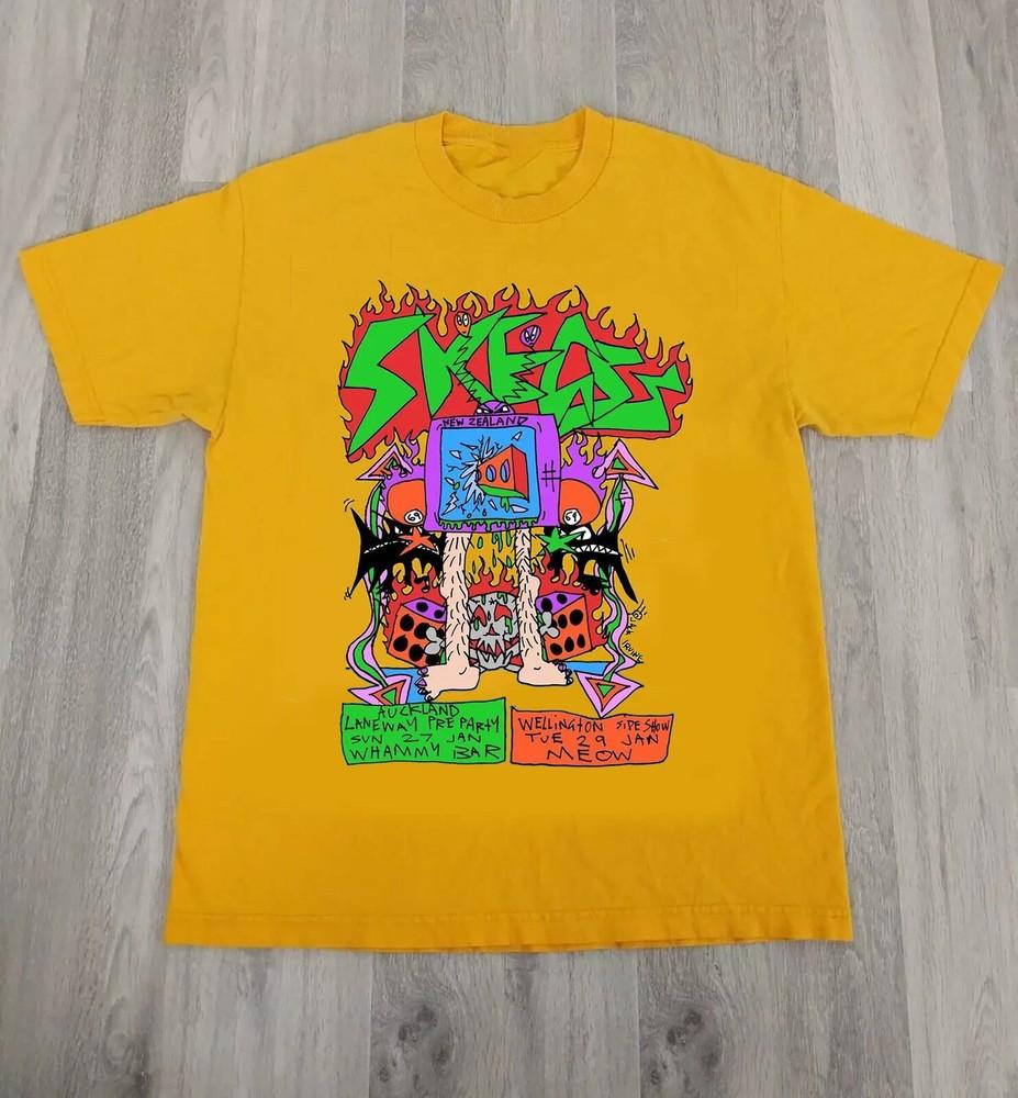 

SKEGSS BAND LIVE IN WELLINGTON UNISEX T Shirt Full Size S-5XL LI1784 Unisex T-Shirt XXXXL
