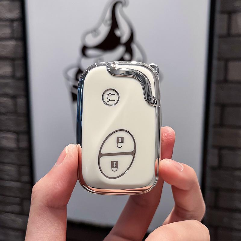 Lexus Key Case for UX260H, ES200, RX, NX, LX - Women's Car Key Bag Shell & Buckle