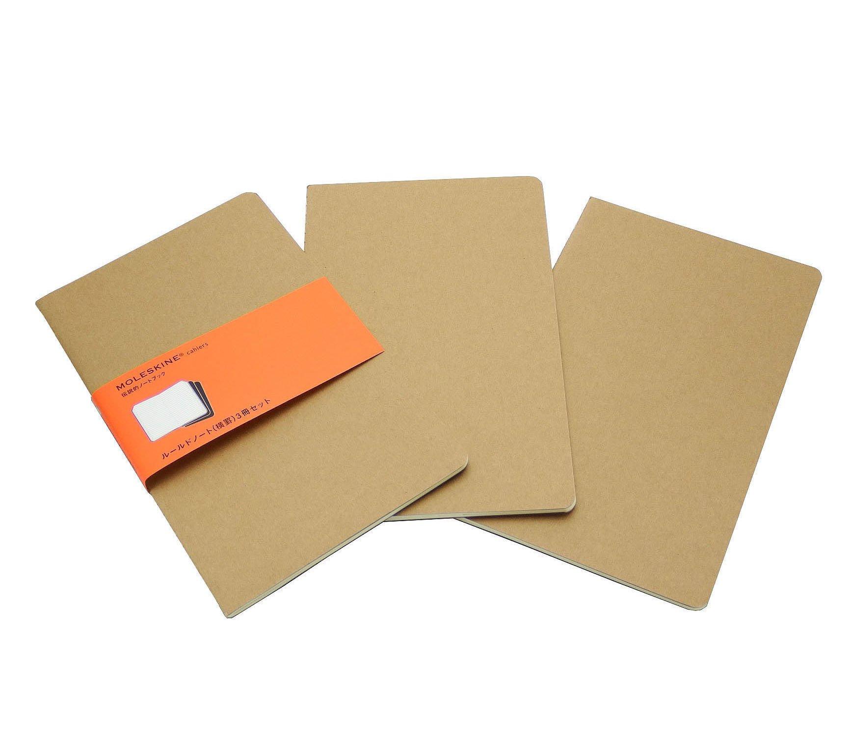 

Moleskine Notebook Cahier Journal Lined QP416 LG Kraft