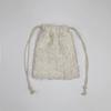 Cream Foam Mini Pouch