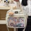 Japanischer High-Fashion Schulter-Crossbody-Tasche Insta-würdig College-Stil Soft Girl Handtasche Große Kapazität Gepolsterte Tasche