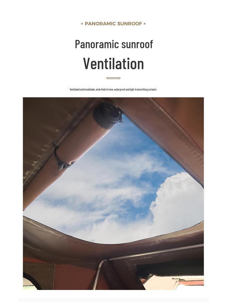Fully Automatic Hard Shell Roof Tent for SUVs and Camping Vehicles