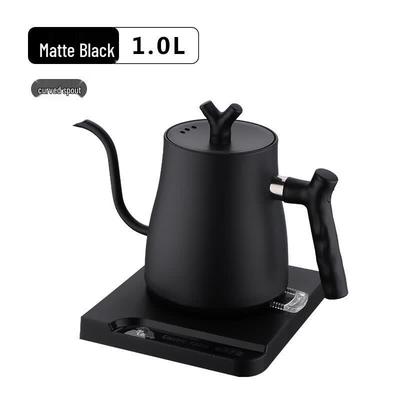 1L Electric Gooseneck Kettle with Temperature Control CN Plug (adapter Included)