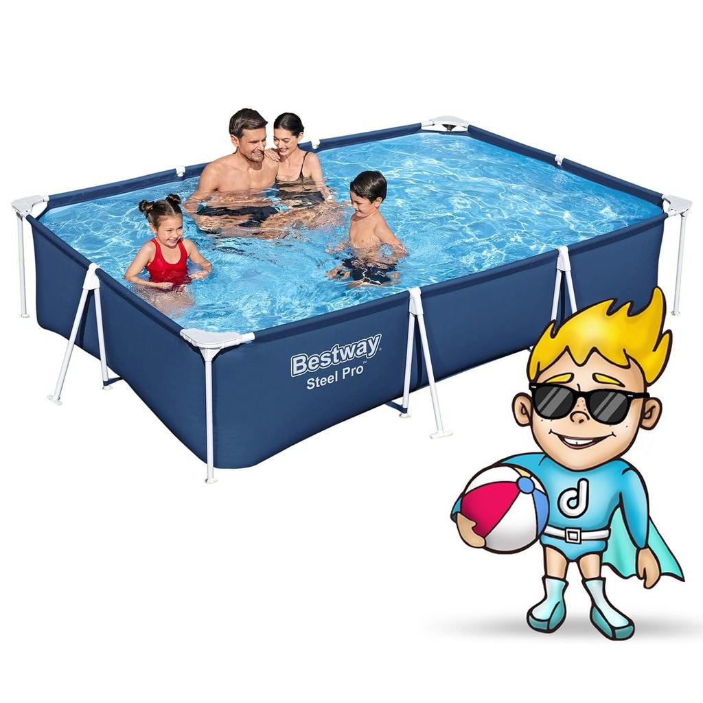 Frame Garden Pool 300 X 201 X 66 Cm 5-In-1 Bestway 56404N