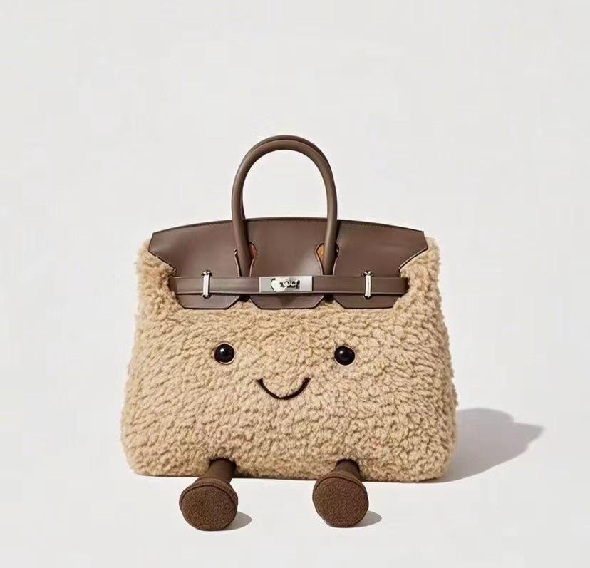 Jellycat Roztomilá nadýchaná platinová panenka Crossbody Elf Kabelka