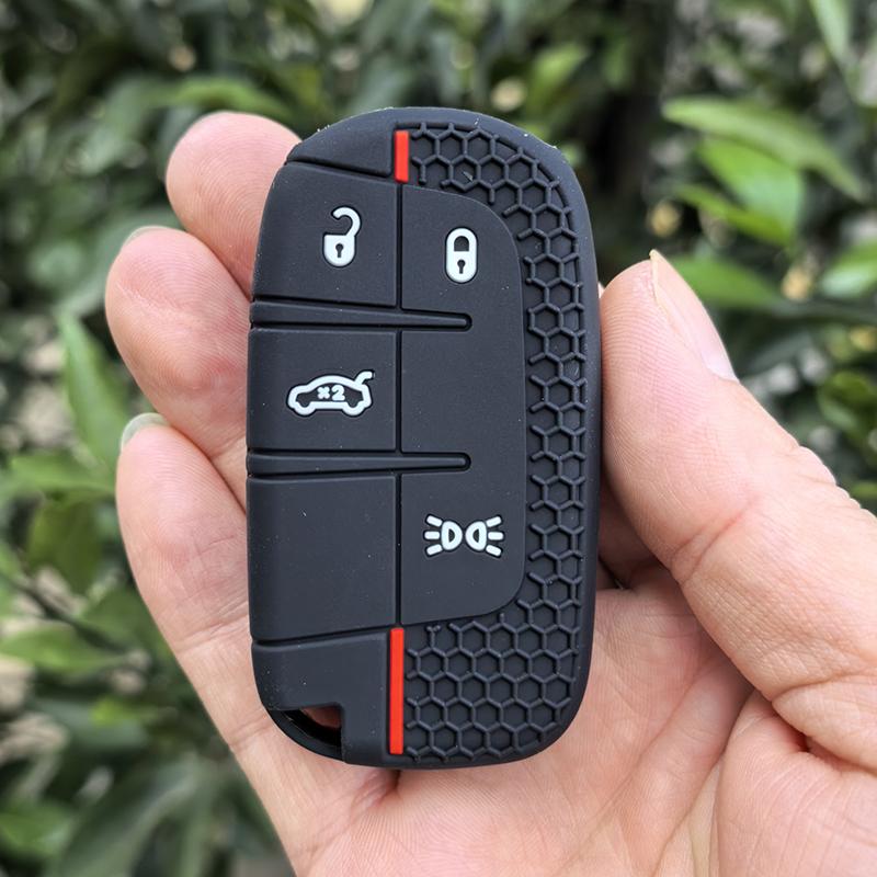 

For Dodge Ram 1500 Journey Charger Dart Challenger Grand Cherokee Renegade Fiat For Jeep Chrysler 300C Tpu Car Key Case Cover