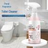 Floral Toilet Bowl Cleaner and Deodorizer, Stain and Urine Scale Remover, Fresh Scent Liquid 