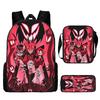 Hell Inn Hazbin Hotel Student School Bag High Value Leisure Oxford Ridge Relief Backpack