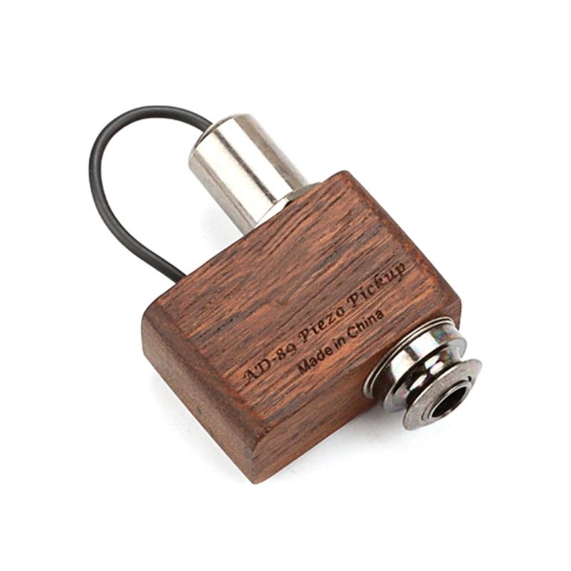 

Premium Wood Soundhole Pickup for Acoustic Instruments Clear and Crisp Tone Easy Installation Guitar Soundhole Pickup 1