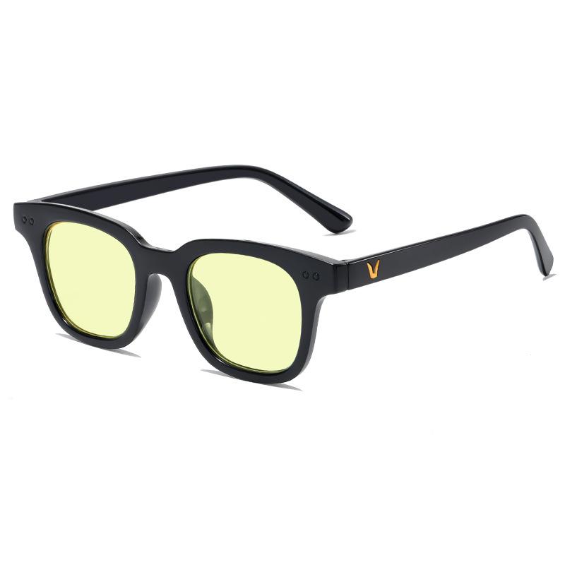 The Rap of China Star-Style G-Dragon Sunglasses: Trendy Unisex Harajuku Square Frames