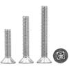304 Stainless Steel Phillips Flat Head Countersunk Screws