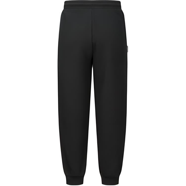 Reebok Casual Versatile Comfortable Knitted Sports Pants Unisex Pants Black 24FRM604WGH0