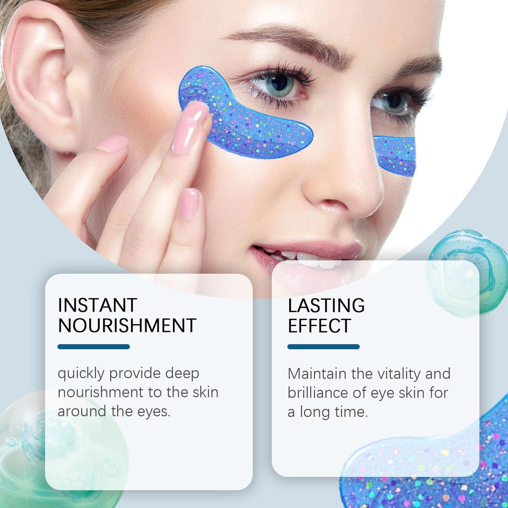 Collagen Firming Eye Mask Anti Dark Circles Nourishing Eyes Bags Removal Fade Fine Lines Repair Lifting Moisturizing Eye Patches