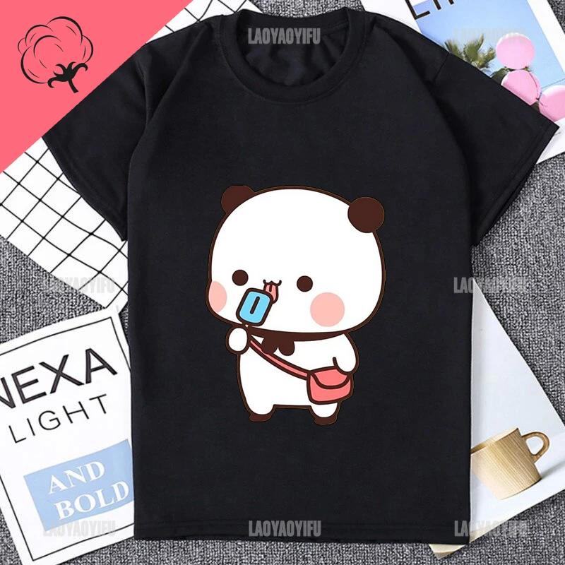 

Cute Bubu Dudu Printed Essential Couple Clothes Casual Fashion Cotton Man Tshirt Streetwear Soft Harajuku Style Women T Shirt 4XL