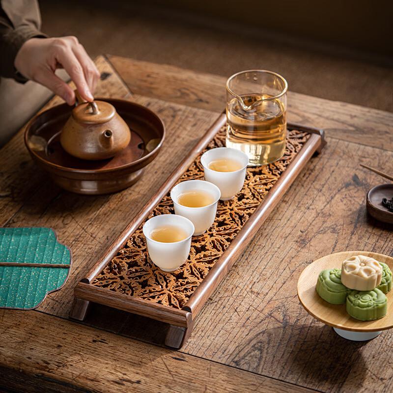 Walnut Wood Dry Brewing Tea Tray