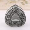 Heart Shaped Jewelry Box Antique Rings Earring Necklace Organizer for Women and Girls Elegant Accessories Holder
