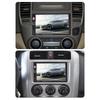 Car Stereo Compatible with iOS CarPlay/Android Auto 7Inch Double Din with for Touch Screen Steering Wheel Control FM Rad