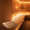 Poggiatesta Sauna Poggiatesta in Legno Stile Moderno Minimalista