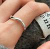 Wavy Curve Minimalist Ring - Irregular High-End Designer Style