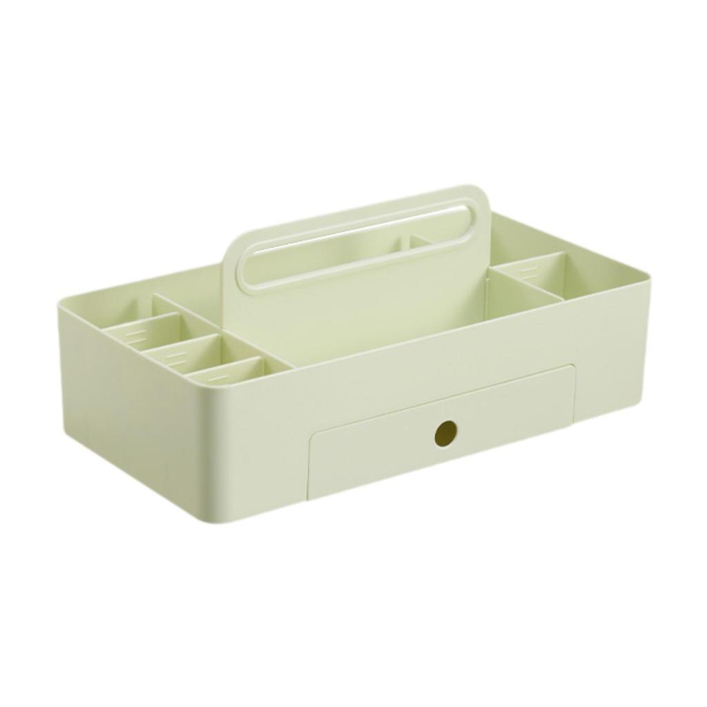 Tragbare Box 8 Fächer Kosmetikhalter Bürobedarf Arbeitsplatte Make-up Schreibtisch Badezimmer Multifunktionaler Caddy Organizer