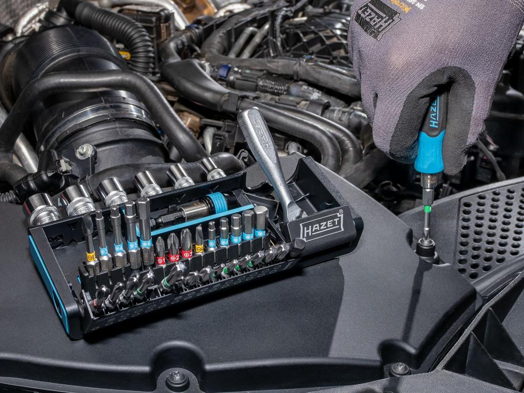 HAZET of Smart Holder Tool Set with Bit Socket Hex 60 Operating Precision Electrical Bicycle Portable Made In Germany (Hazet) [Top Category] 2300SH-1