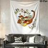 Calvin and Hobbes Wall Tapestry Aesthetic Wall Hanging Printed Fabric Blanket Decorative Tapestries for Bedroom Living Room Home Decor