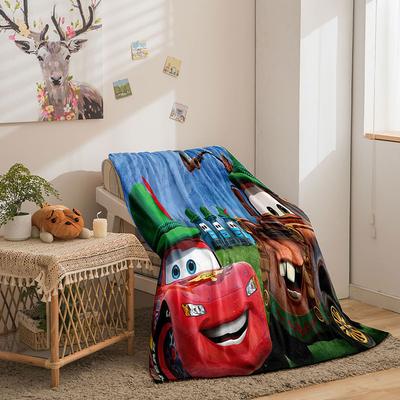 Cars Double Sided Flannel 3D Digital Printed Blanket Blanket