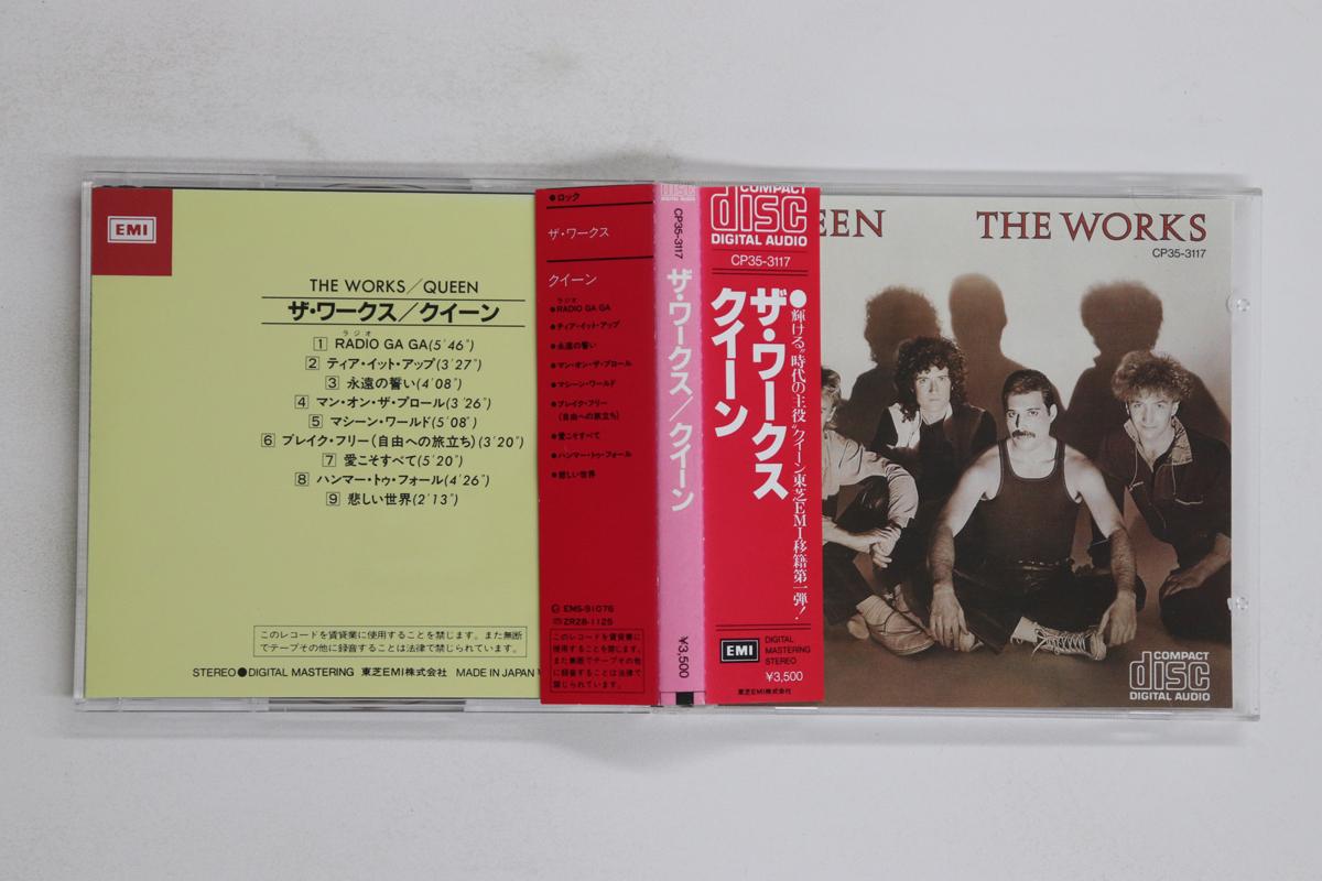 

CD QUEEN - Works CP353117 EMI 1984 Япония Оби Рок Б/У