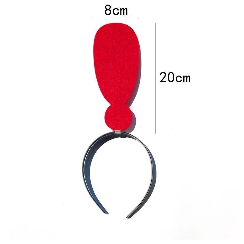 

Creative Arrowhead Shape Headband Decoration Funny Hair Band Lovely Headdress Decoration