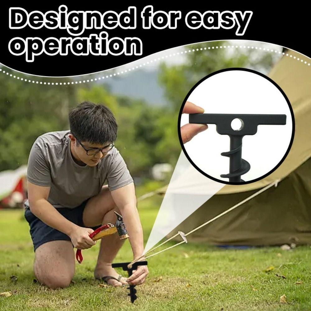 Portable Tent Pegs Windproof Ground Nails New Camping Tent Stand  Tent Accessories
