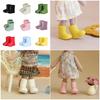High Cut Rainproof Doll Shoes PVC Perfect For OB11 Doll Accessories Photo Props