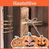 Halloween Paper Door Hanging Decorations With Letter Pumpkin Festive Scene