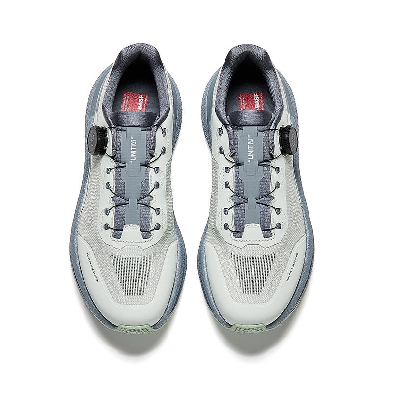 New Anta Burning Training MAX Cushioning, Wear Resistant Low Top Training Shoes Men's Gray 112537789-4